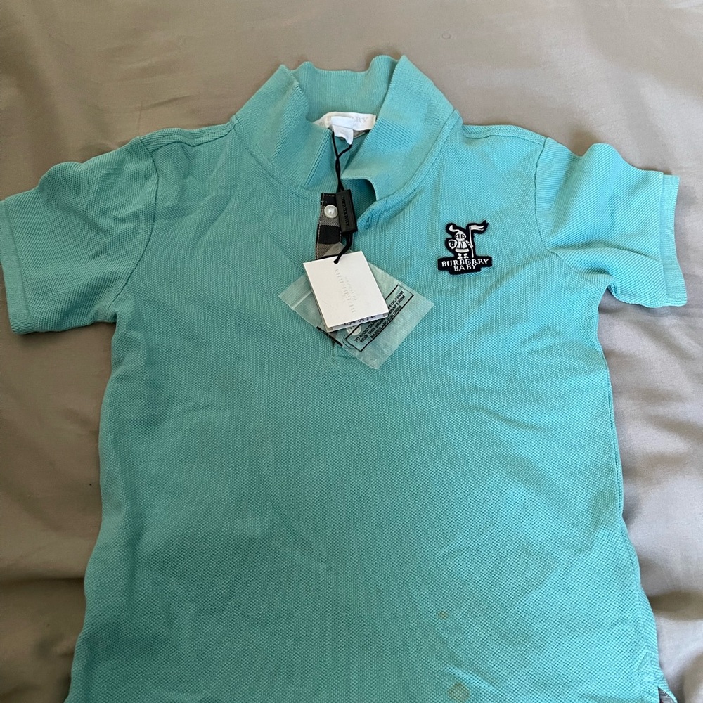 Burberry collar toddler shirt in size 3y